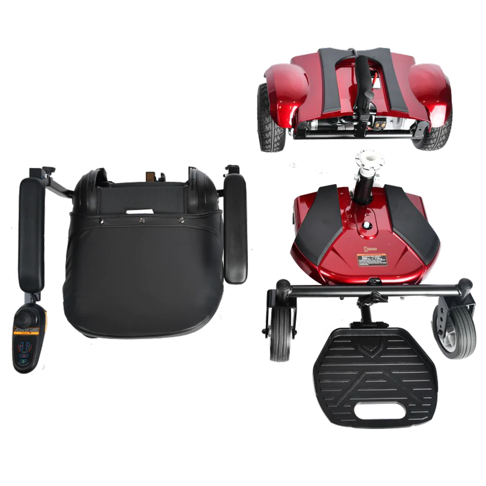 Merits Health EZ-GO Portable Power Wheelchair