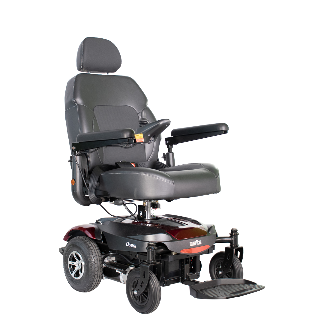 Merits Health Dualer Full-Size Power Wheelchair