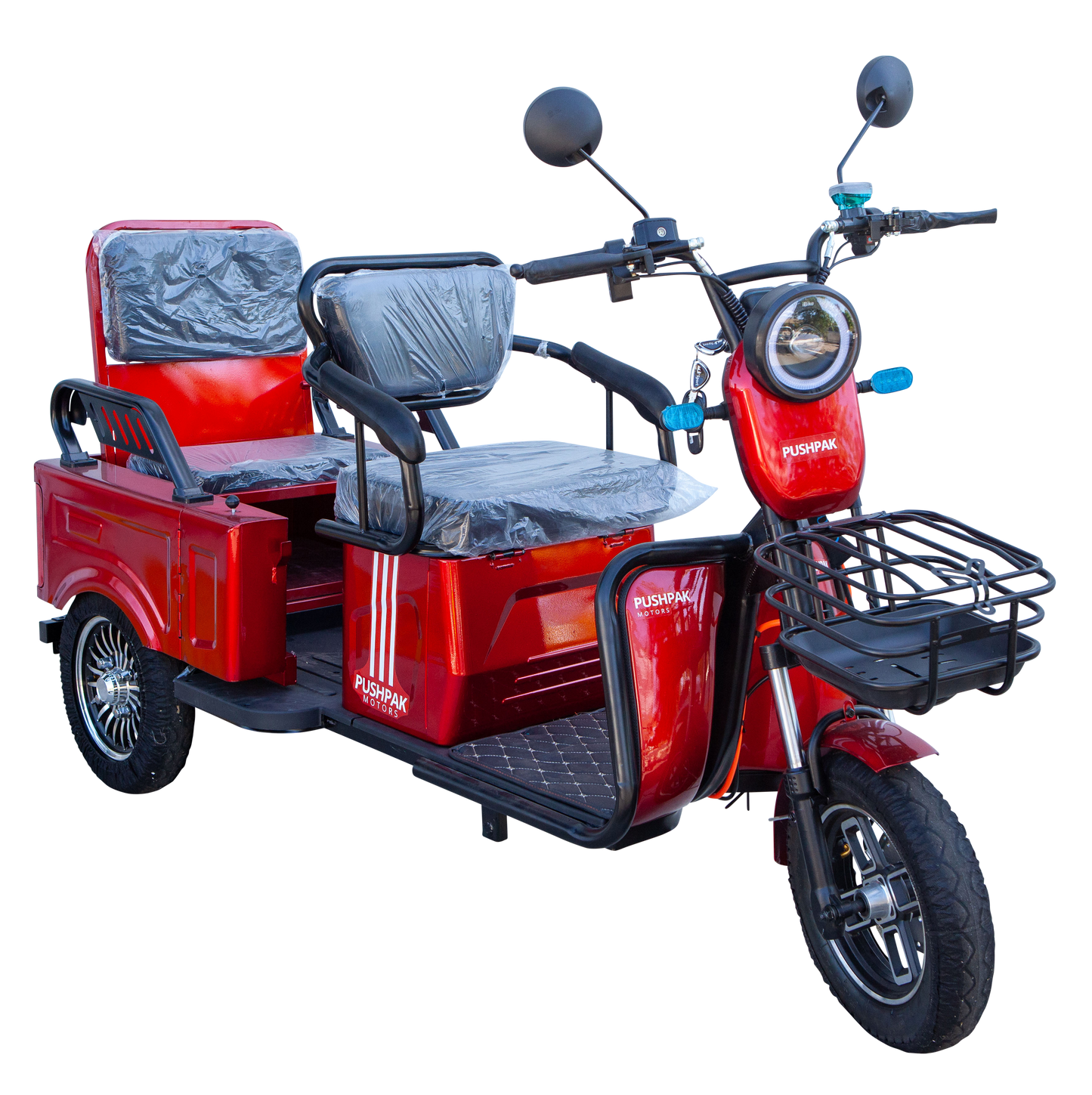 Pushpak 3000 2-Person 3-Wheel Mobility Scooter