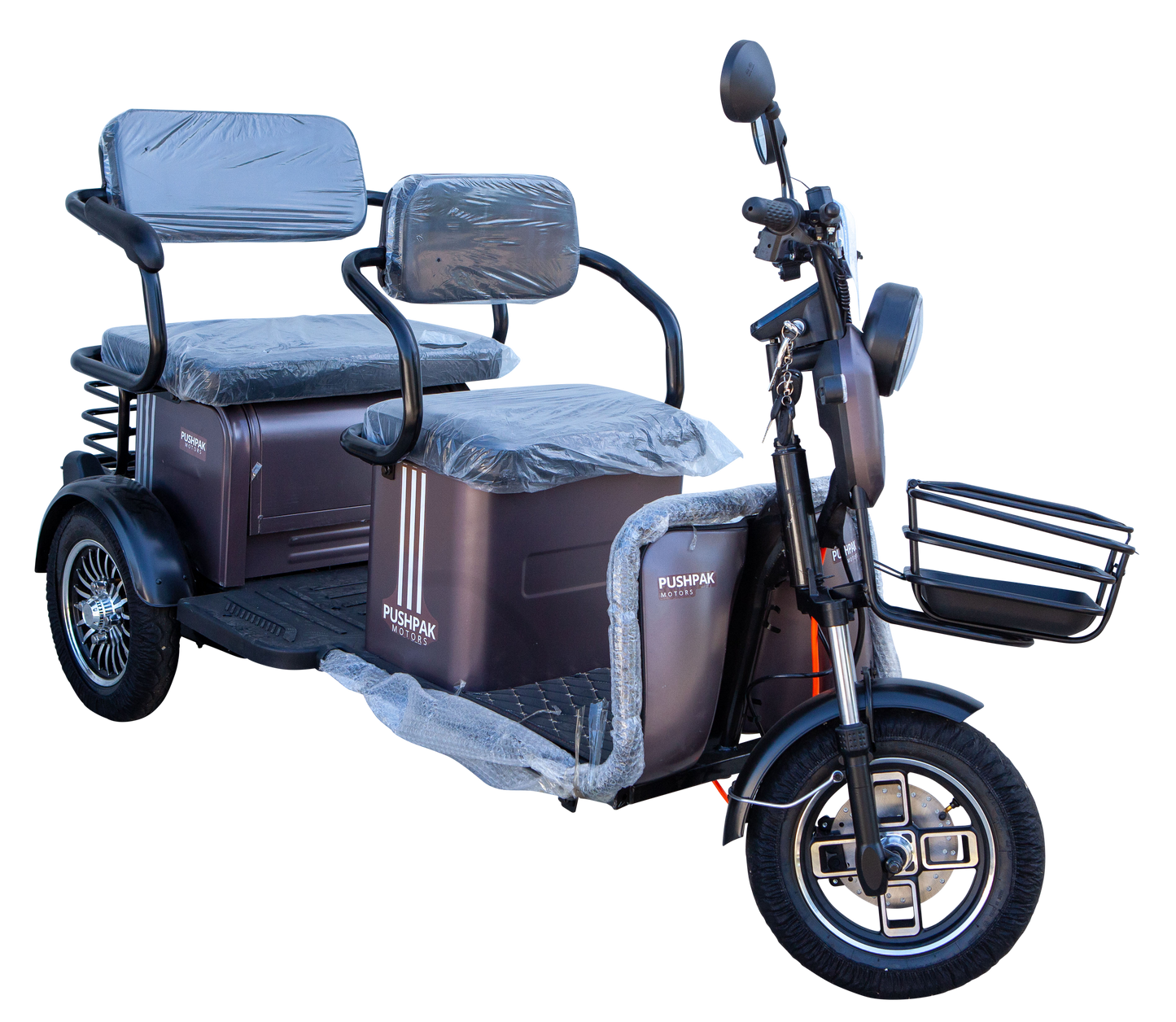 Pushpak 4000 3-Wheel 2-Person Mobility Scooter