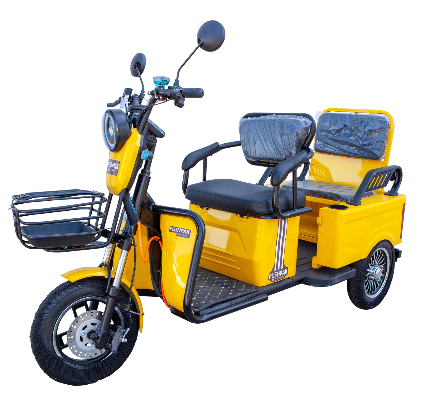 Pushpak 3000 2-Person 3-Wheel Mobility Scooter