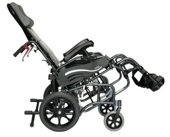 Karman VIP-515-TP Lightweight Tilt-in-Space Transport Wheelchair