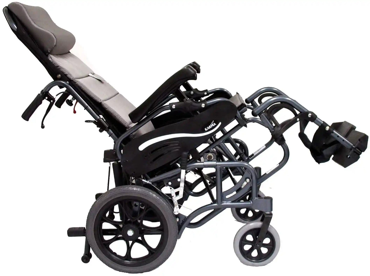 Karman VIP-515-TP Lightweight Tilt-in-Space Transport Wheelchair