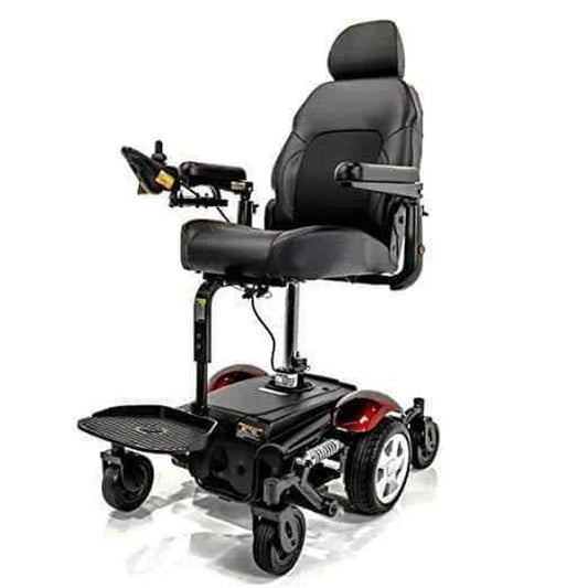 Merits Health Vision Sport Full-Size Power Wheelchair with Power Elevating Seat
