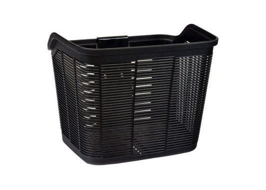 Front Plastic Wicker Basket