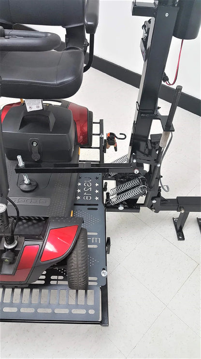 Wheelchair Carrier Hold N' Go Electric Lift Powered Outside Mobility Scooter Carrier