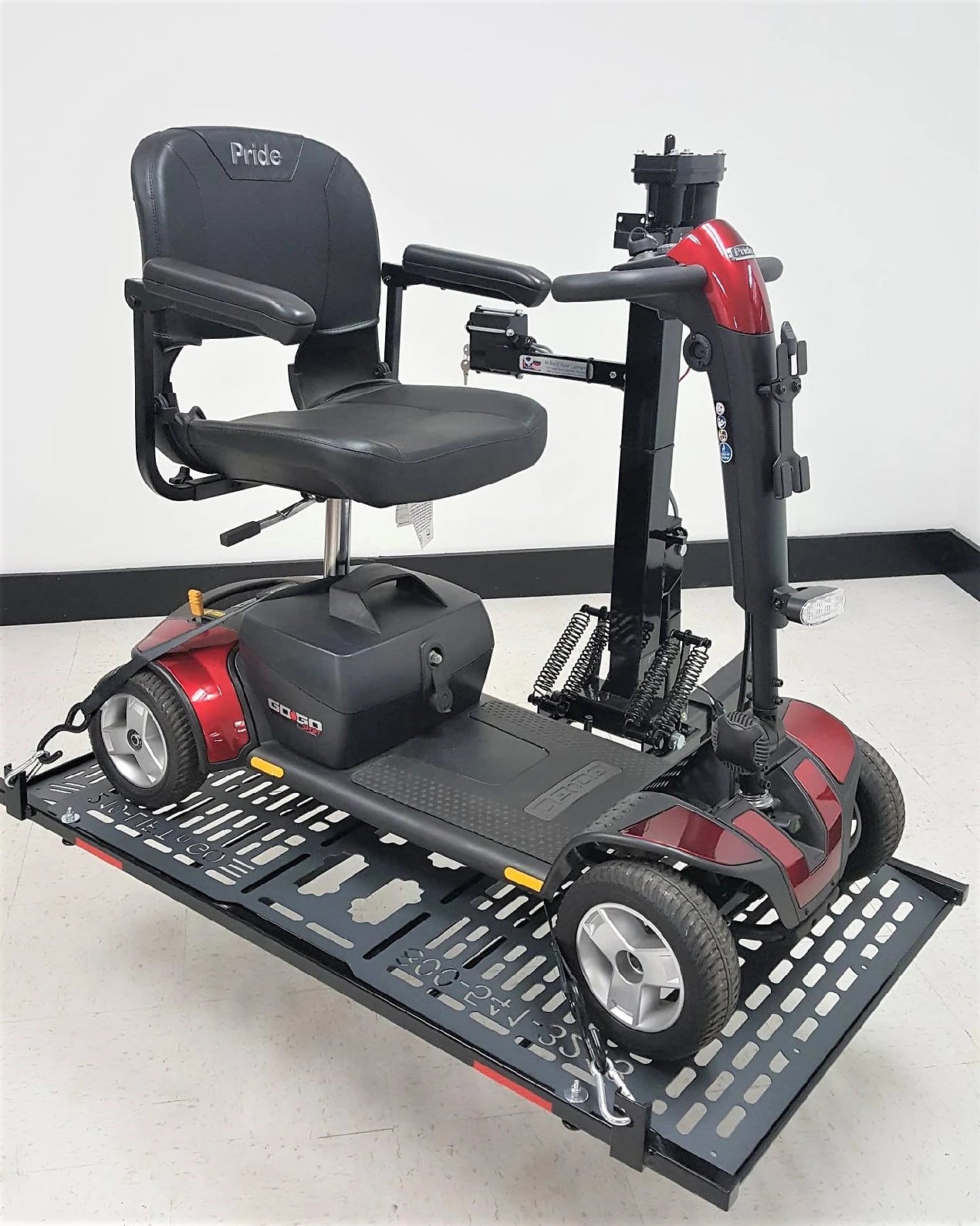 Wheelchair Carrier Lift N' Go Electric Lift Powered Outside Mobility Scooter / Power Chair Carrier