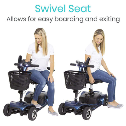 Vive Health 4-Wheel Portable Mobility Scooter