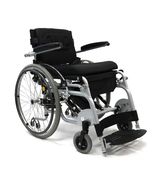 Karman XO-101 Manual Push-Power Assist Standing Wheelchair with Multi-Functional Tray