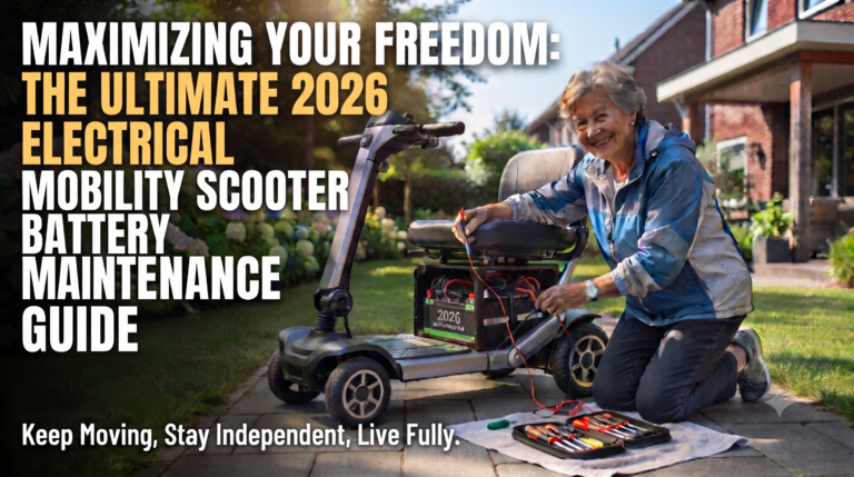 Maximizing Your Freedom: The Ultimate 2026 Mobility Scooter Battery Maintenance Guide