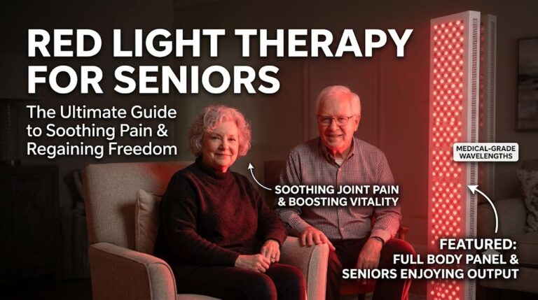 Red Light Therapy for Seniors: The Ultimate Guide to Soothing Pain & Regaining Freedom