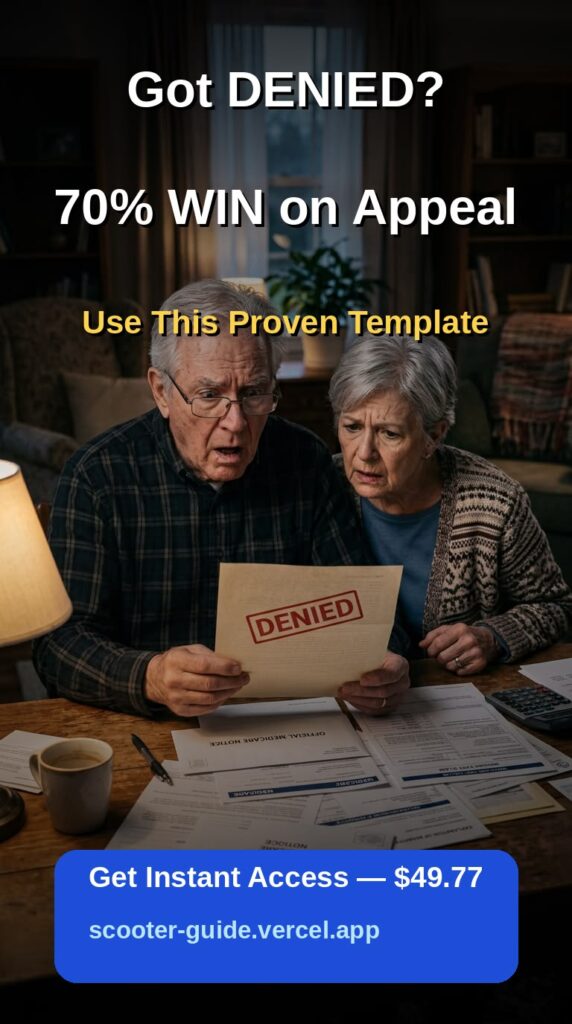 Over 70% of those turned dow by Medicare for a grant first time, are successful on apeal. Our guide gives you the best chance of getting it right. Wether on your first application or appeal.